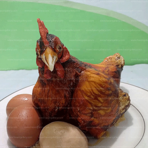 Cake Plain with white chocolate 1Pound (Hen)